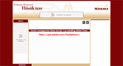 Desktop Screenshot of hosoktere.borsodweb.hu