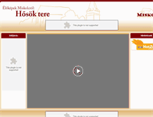 Tablet Screenshot of hosoktere.borsodweb.hu